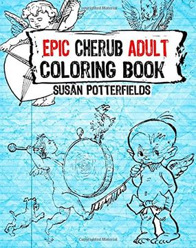 portada Epic Cherub Adult Coloring Book