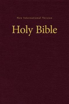 portada Niv, Value pew and Worship Bible, Hardcover, Burgundy (in English)