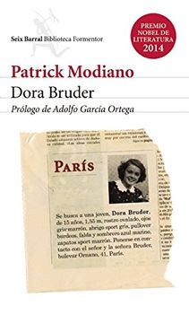 portada Dora Bruder (Spanish Edition)