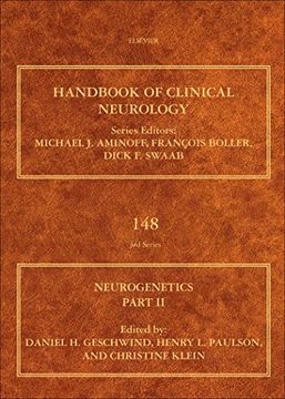 portada Neurogenetics, Part ii (Volume 148) (Handbook of Clinical Neurology, Volume 148) (en Inglés)