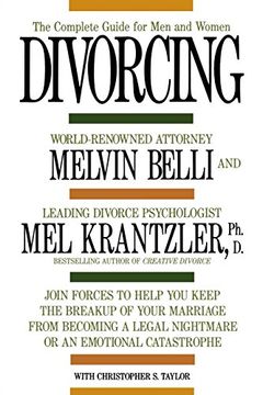 portada Divorcing: The Complete Guide for men and Women (en Inglés)
