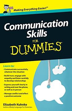 portada Communication Skills for Dummies, uk Edition (en Inglés)