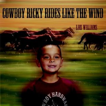 portada cowboy ricky rides like the wind (en Inglés)