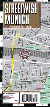 portada Streetwise Munich map - City Center Street map of Munich, Germany (Michelin Streetwise Maps)