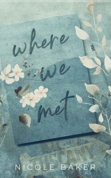 portada Where We Met (en Inglés)