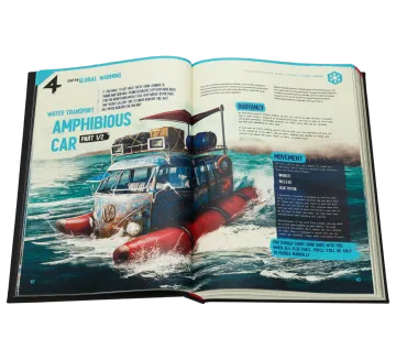 Off Protocol The 4: Illustrated Survival Guide to 4 Apocalypses, Pandemic, Zombie, Nuclear Winter, Global Warming, 400+ Pages, Hand-Drawn Tips