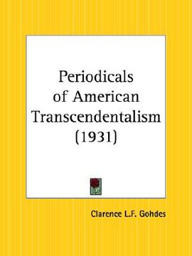 portada periodicals of american transcendentalism (en Inglés)
