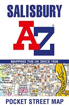 portada Salisbury a-z Pocket Street map (en Inglés)
