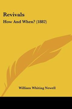 portada revivals: how and when? (1882) (in English)