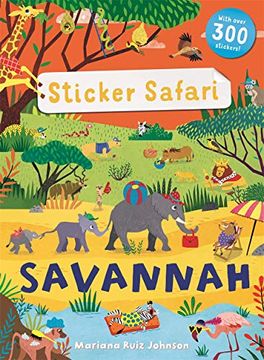 portada Sticker Safari: Savannah (en Inglés)