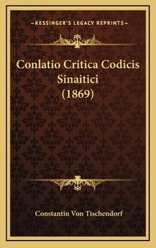 portada Conlatio Critica Codicis Sinaitici (1869)