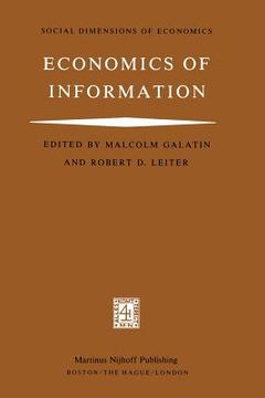 portada Economics of Information (en Inglés)