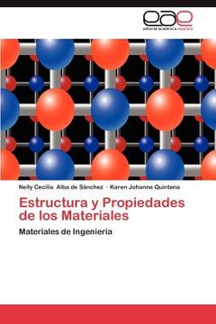 portada estructura y propiedades de los materiales (en Inglés)
