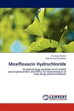 portada moxifloxacin hydrochloride (en Inglés)