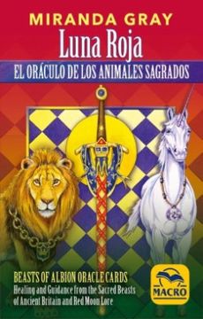 portada Luna Roja el Oraculo de los Animales Sagrados (Caja)
