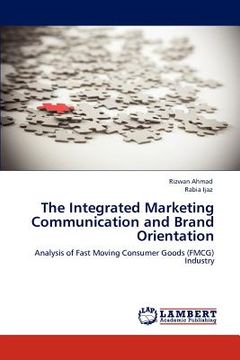 portada the integrated marketing communication and brand orientation (en Inglés)