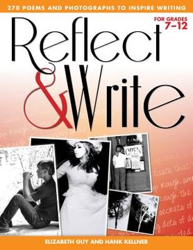 portada reflect and write with cd: 270 poems and photographs to inspire writing (en Inglés)