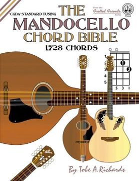 portada The Mandocello Chord Bible: CGDA Standard Tuning 1,728 Chords (Fretted Friends)
