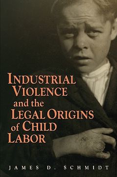 portada Industrial Violence and the Legal Origins of Child Labor (Cambridge Historical Studies in American law and Society) (in English)
