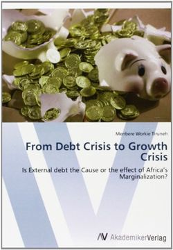 portada From Debt Crisis to Growth Crisis: Is External debt the Cause or the effect of Africa's Marginalization?