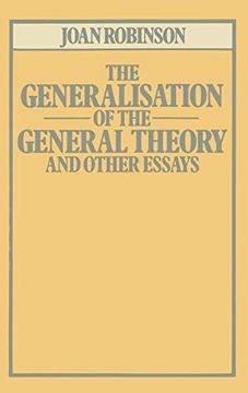 portada The Generalisation of the General Theory and Other Essays (Joan Robinson) (en Inglés)