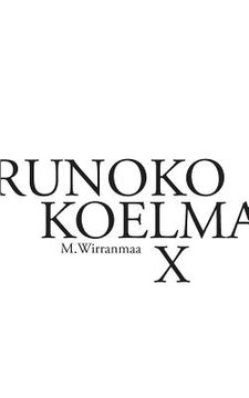 portada Runokokoelma X (en Finlandés)