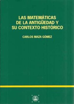 portada Las Matemáticas De La Antigüedad Y Su Contexto Histórico