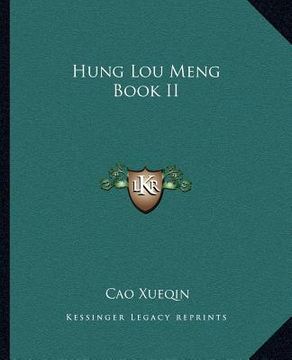portada hung lou meng book ii (en Inglés)