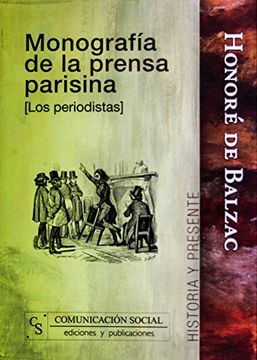 portada Monografía de la prensa parisina [Los periodistas] (Historia y Presente)