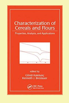 portada Characterization of Cereals and Flours: Properties, Analysis and Applications (en Inglés)