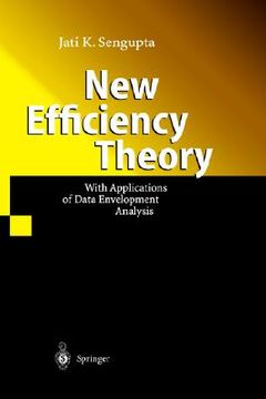 portada new efficiency theory: with applications of data envelopment analysis (in English)