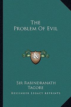portada the problem of evil (en Inglés)
