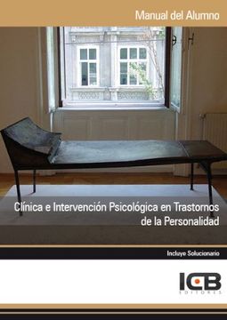 portada Manual clínica e intervención psicológica en trastornos de la personalidad