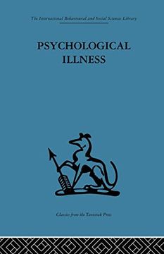 portada Psychological Illness: A Community Study (en Inglés)