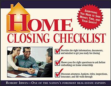 portada Home Closing Checklist 