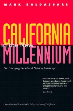 portada california in the new millennium (en Inglés)