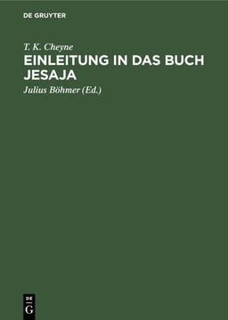 portada Einleitung in das Buch Jesaja (in German)