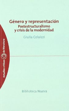 portada Género y Representación. Postestructuralismo y Crisis de la Modernidad (in Spanish)