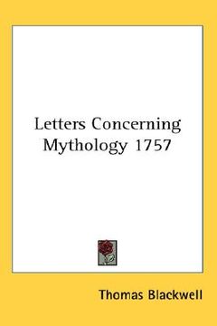 portada letters concerning mythology 1757 (in English)