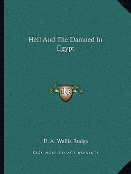 portada hell and the damned in egypt (in English)