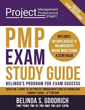 portada Pmp Exam Study Guide: Belinda'S Program for Exam Success (en Inglés)