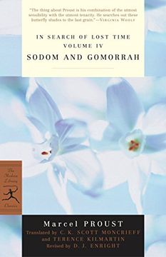 portada Mod lib in Search of Lost Time 4: Sodom and Gomorrah v. 4 (Modern Library) (en Inglés)