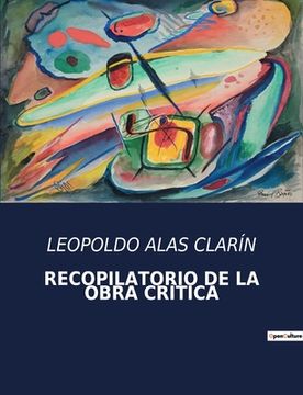 portada Recopilatorio de la Obra Crítica (in Spanish)