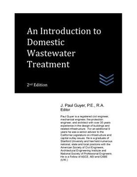 portada An Introduction to Domestic Wastewater Treatment (en Inglés)