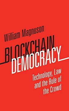 portada Blockchain Democracy: Technology, law and the Rule of the Crowd 