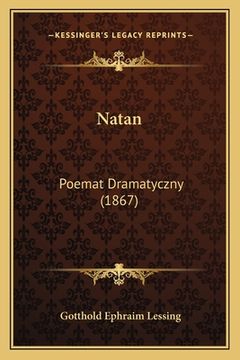 portada Natan: Poemat Dramatyczny (1867) (in Polaco)