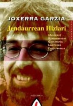 portada Jendaurrean Hizlari (in Basque)