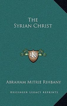 portada the syrian christ (in English)