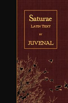 portada Saturae: Latin Text (Latin Edition)