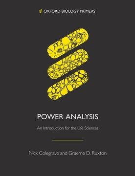 portada Power Analysis: An Introduction for the Life Sciences (Oxford Biology Primers) (en Inglés)